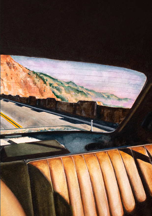 Looking Back by Julia Ockert,frame