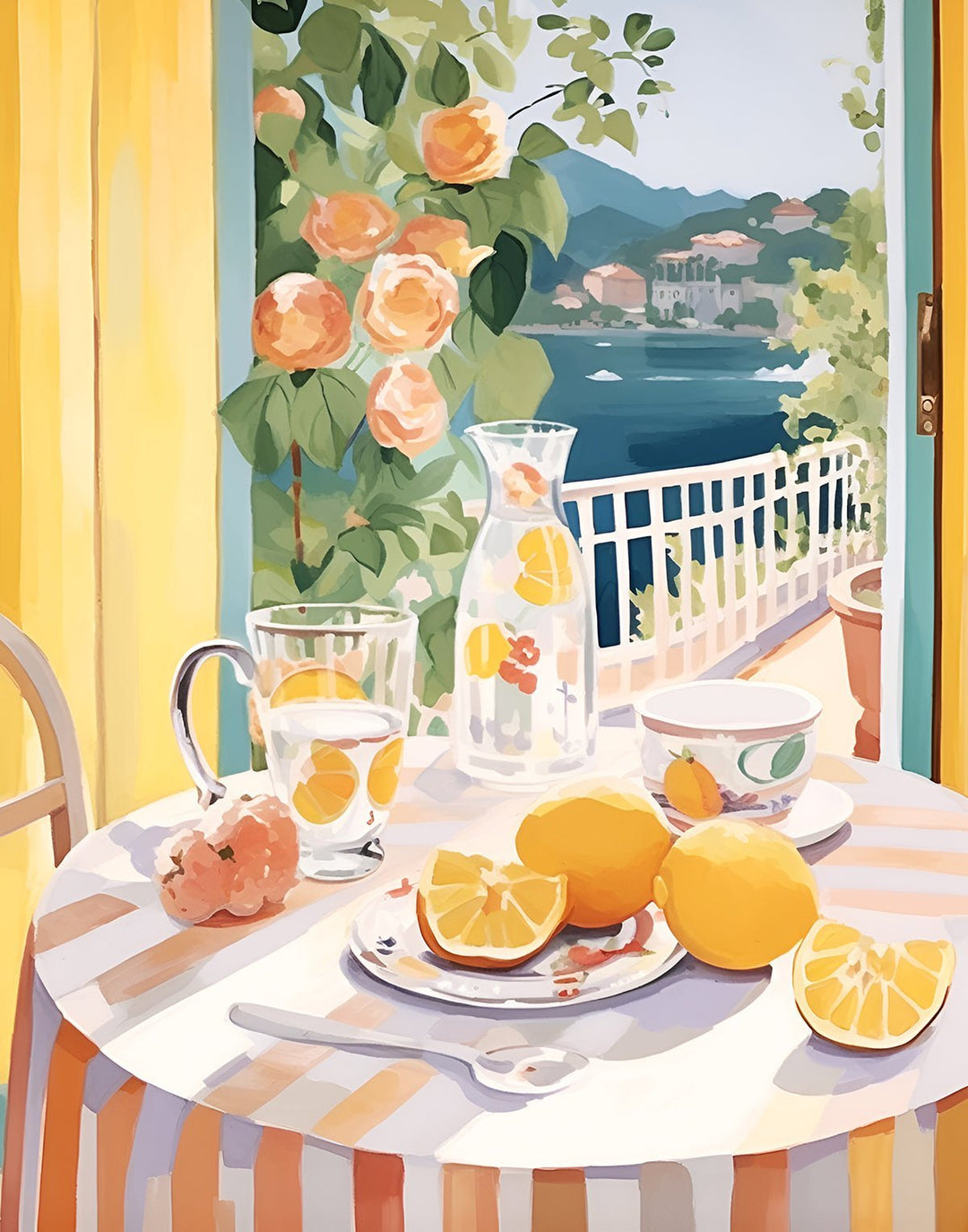 A Sunshining Morning - Style My Wall,frame