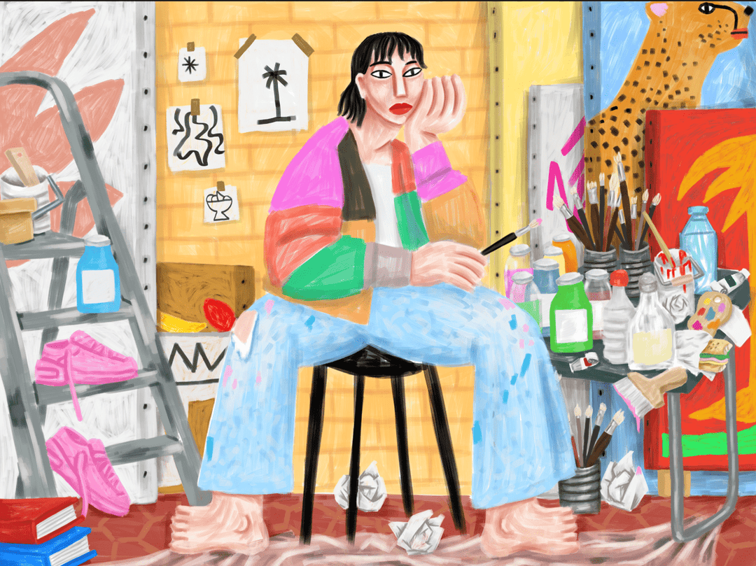 Art studio by Cédric Pierre-Bez,frame