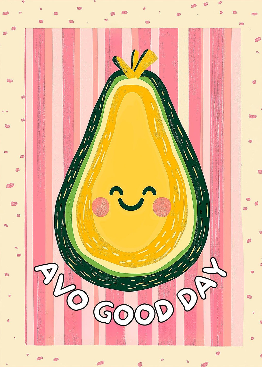 Avo Good Day Kitchen Wall Art - Style My Wall,frame