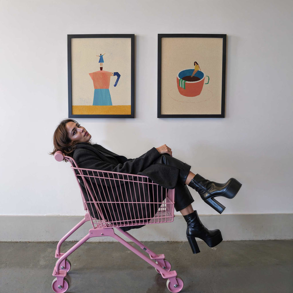 Bialetti Mornings by Henry Rivers Set of 2 wall - art - picture - poster
