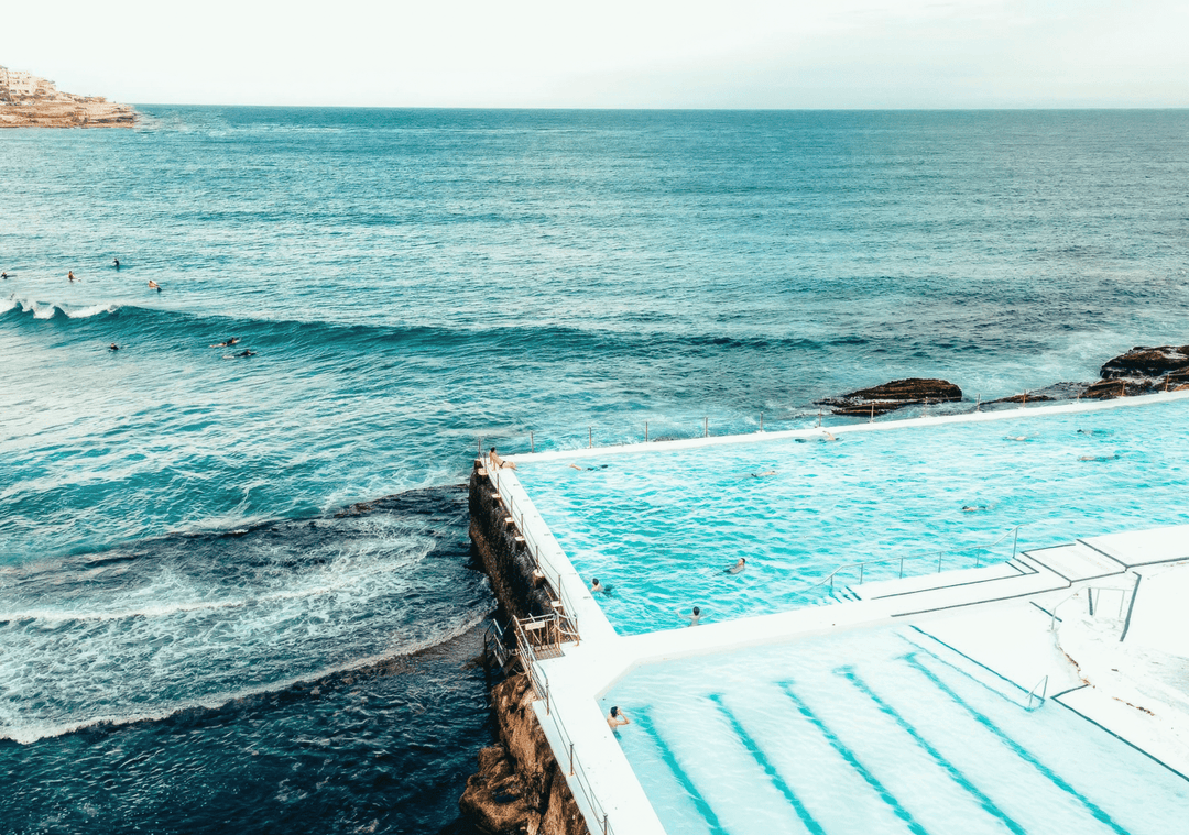 Bondi Iceberg Landscape Photograph frame
