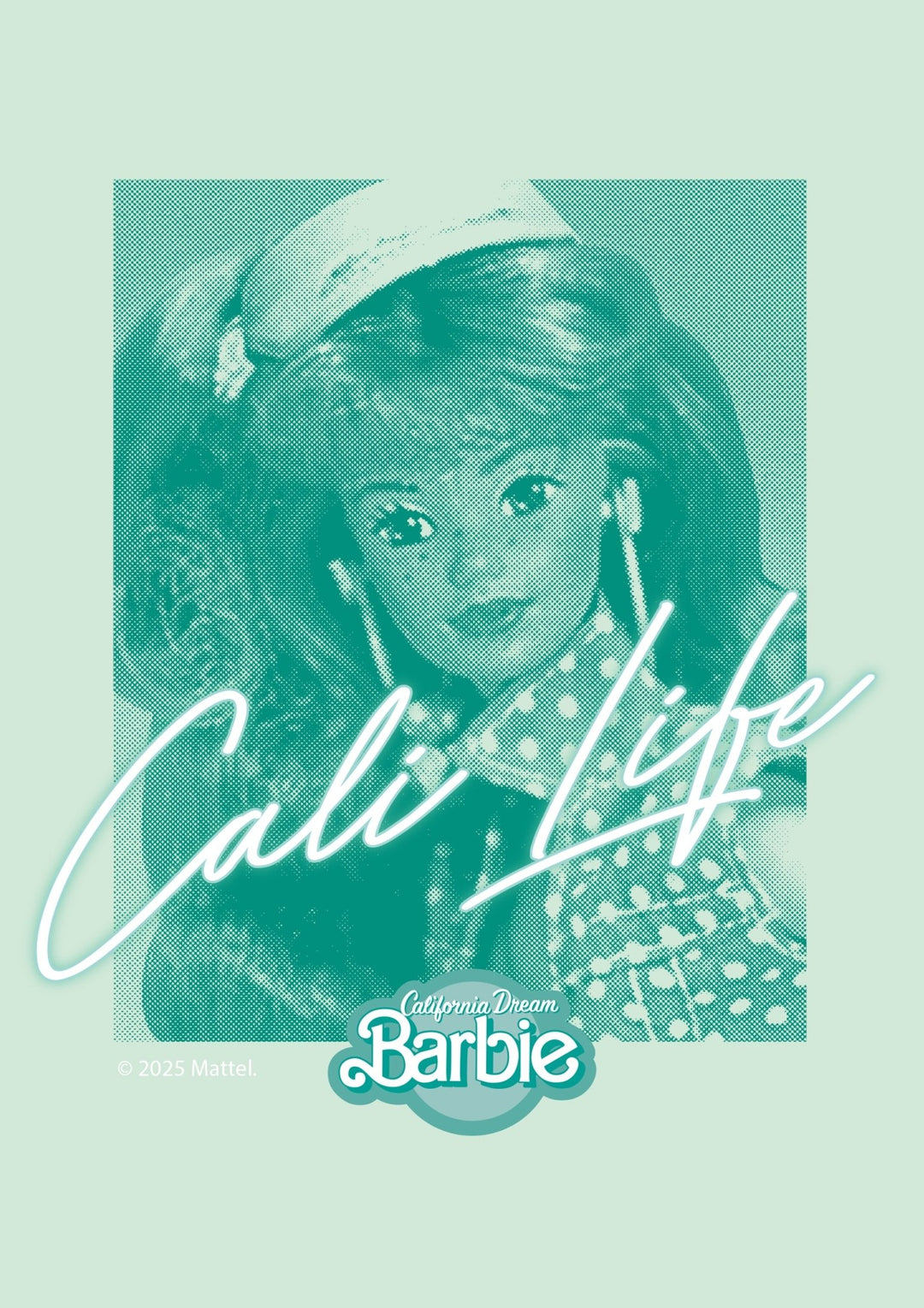 Cali Life Barbie Print,frame