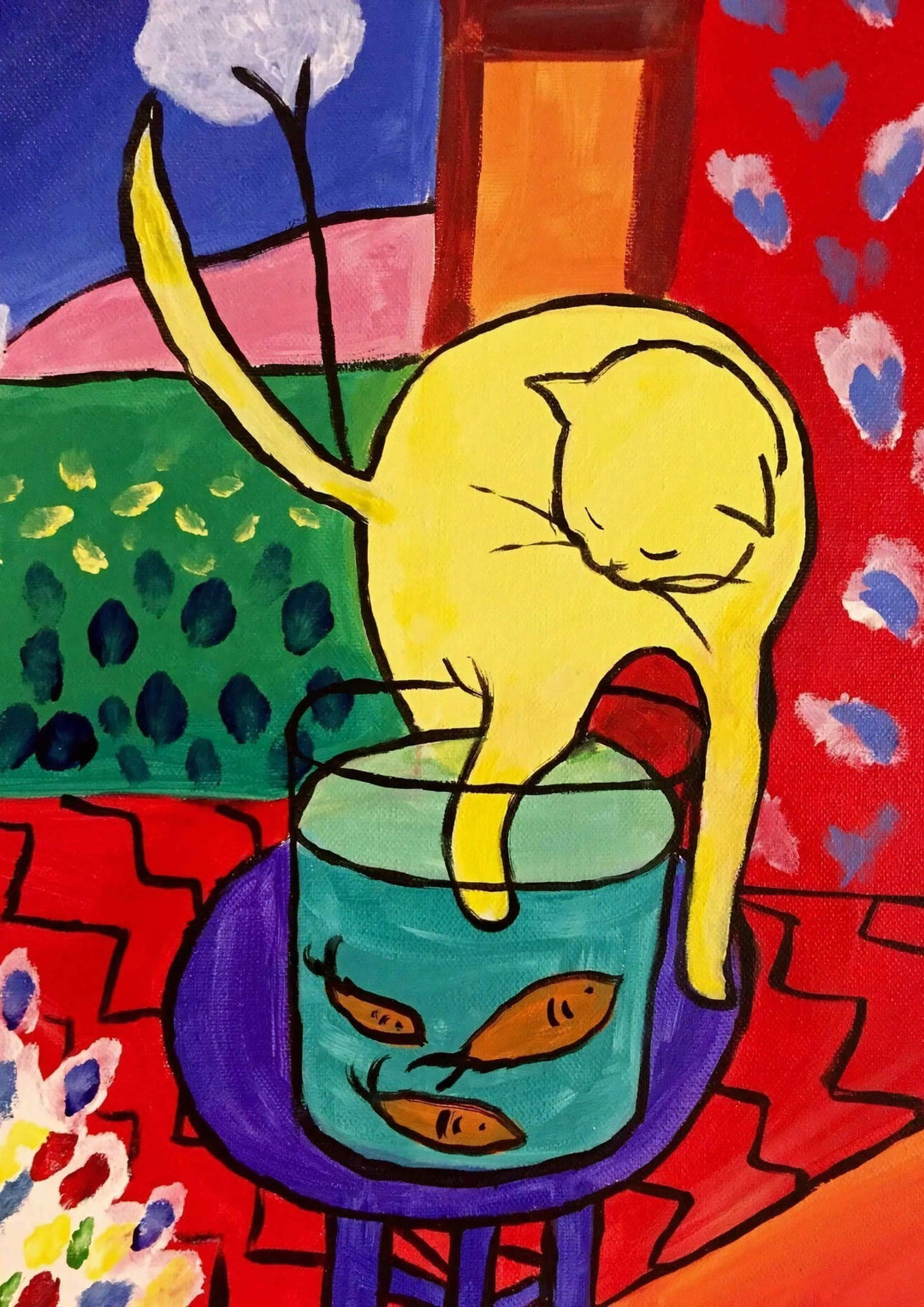cat fish frame