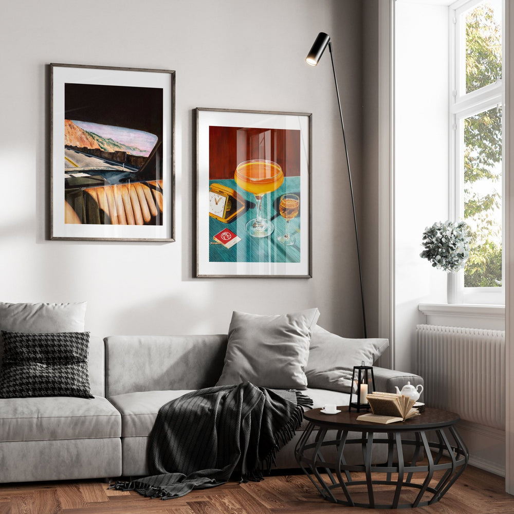 Don't Look Back by Julia Ockert Set of 2 wall - art - picture - poster
