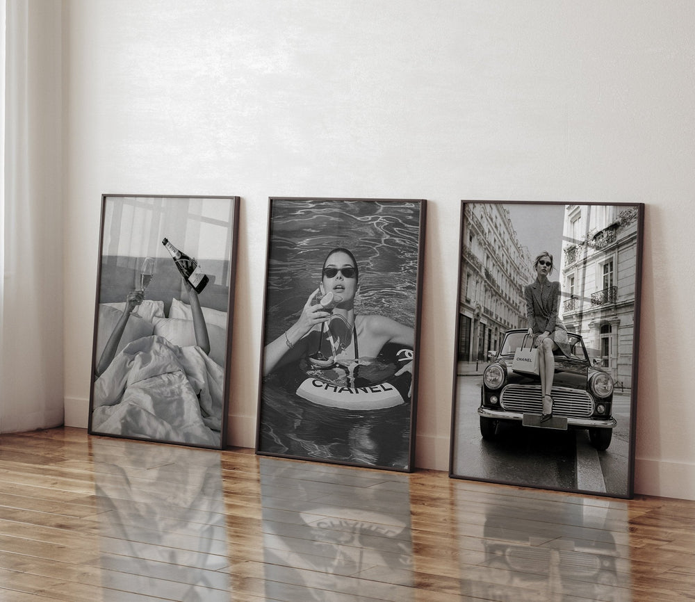 Fashion Modern Trio Wall Art Photography - Style My Wall