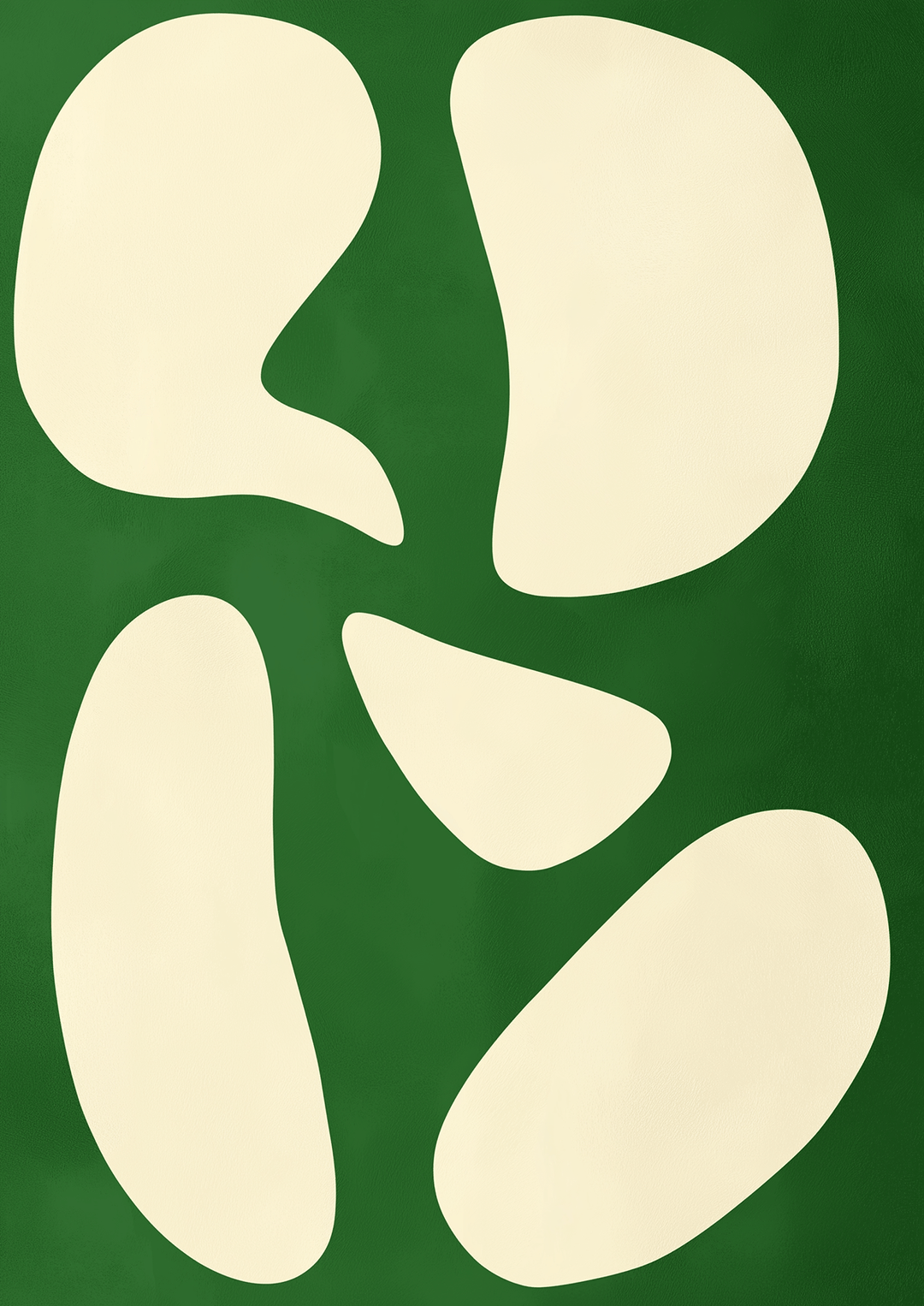 Green Leaf Abstract Print - Style My Wall,frame