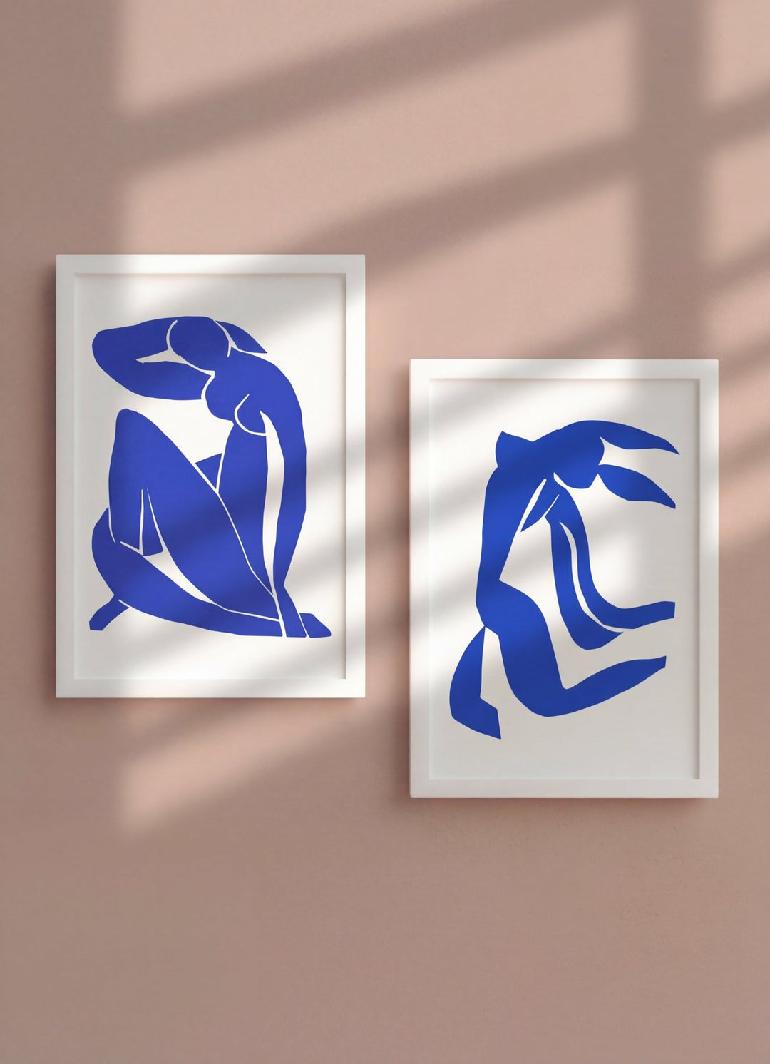 Henri Matisse Blue Papiers Decoupes Pair wall - art - picture - poster