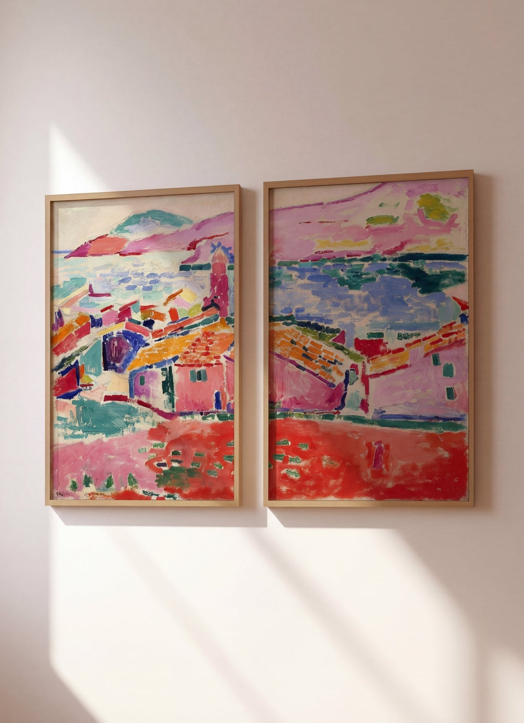 Henri Matisse Collioure Pair Wall Art Prints wall - art - picture - poster