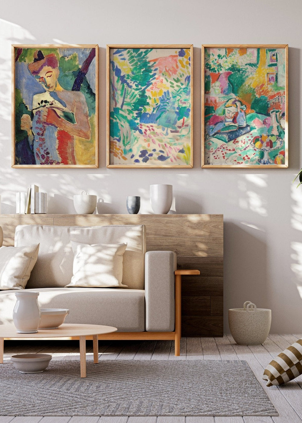 Henri Matisse Set of 3 Wall Art Fine Art Prints wall - art - picture - poster