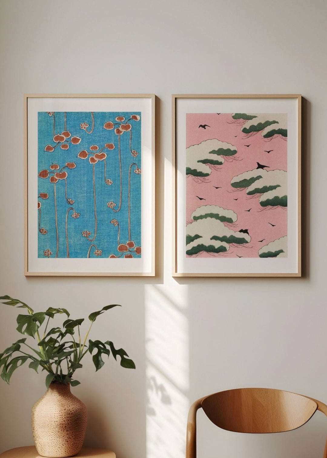 Japanese Wall Art Pair by Bijutsu Sekai - Style My Wall
