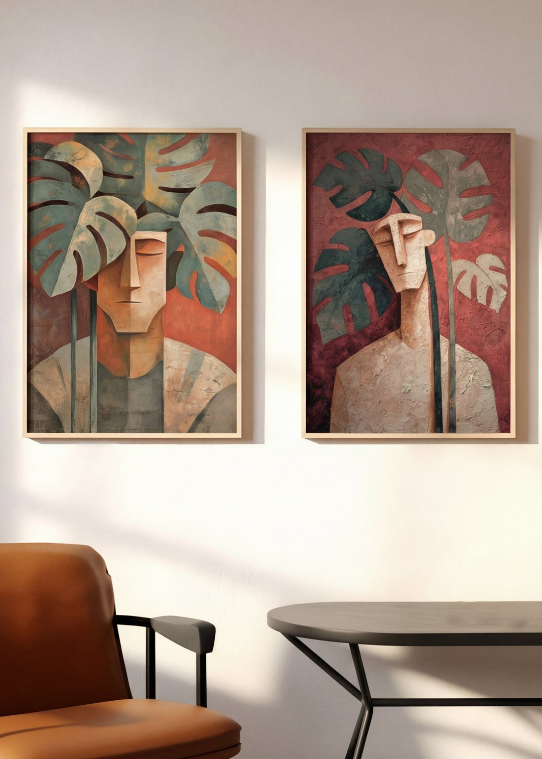 Jungle Within Set of 2 wall - art - picture - poster
