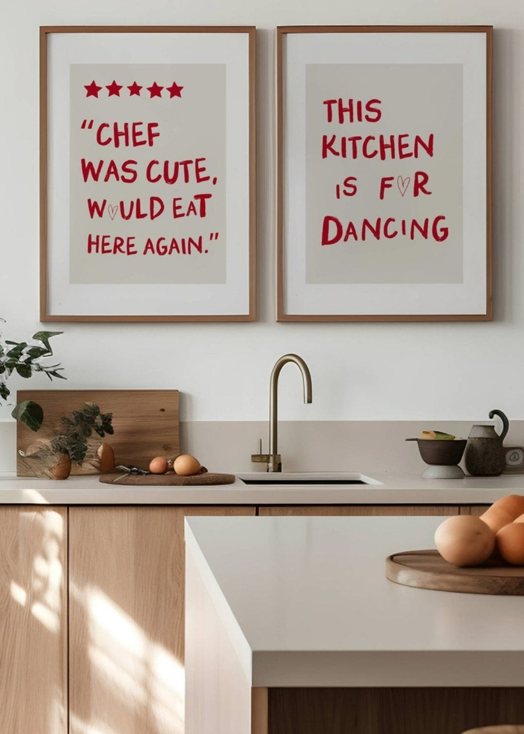 Kitchen Dancing Set of 2 - Style My Wall