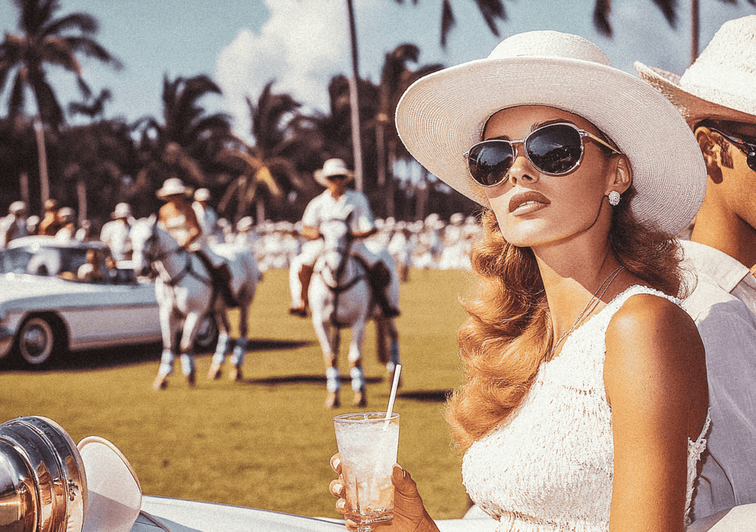 La Dolce Vita On The Lawn Slim Aarons Inspired Vintage Photography Wall Art frame