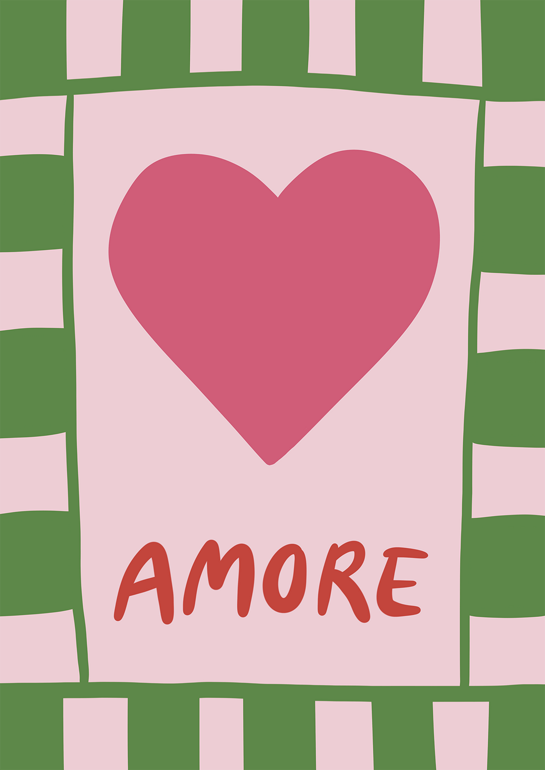 Love Amore Wall Art by Lucia Sankovic - Style My Wall,frame