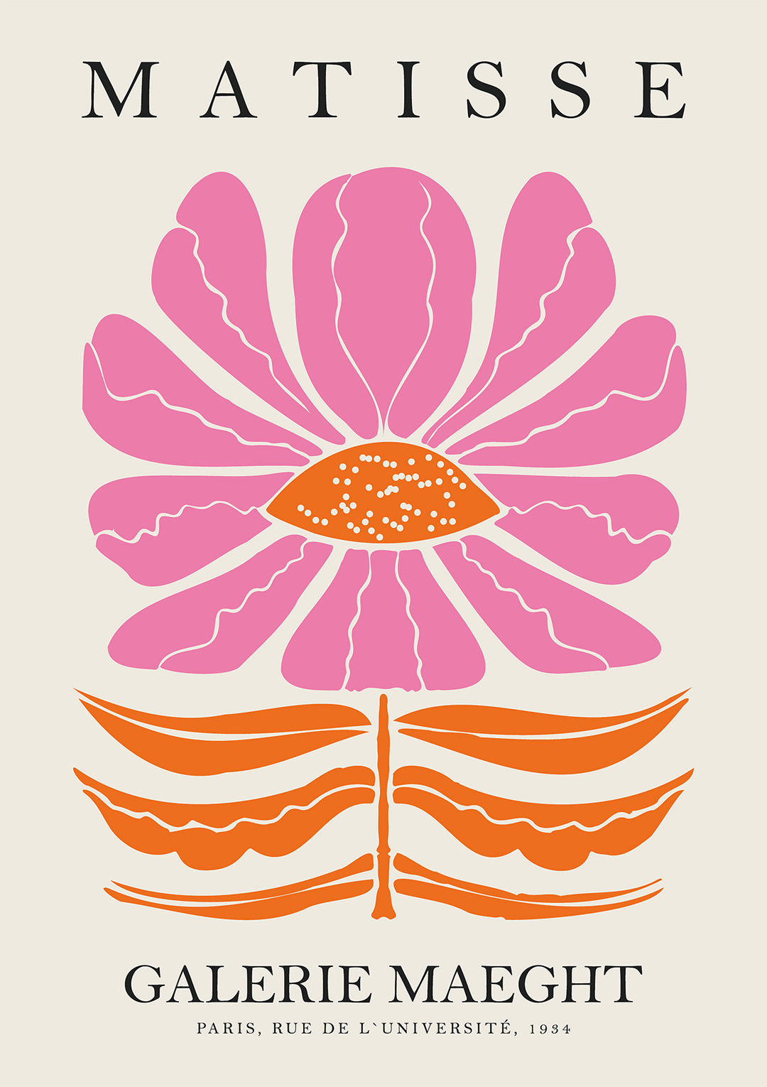 Matisse Galerie Maeght Print - Style My Wall, frame