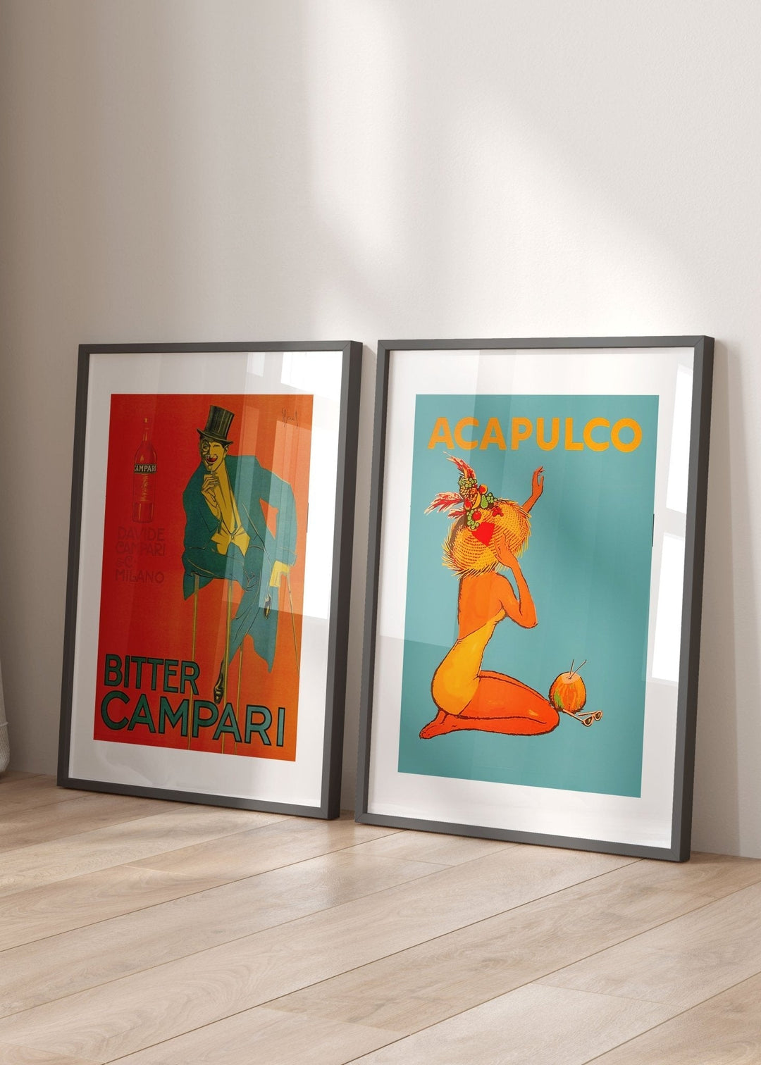 Orange Vintage Duo - Style My Wall