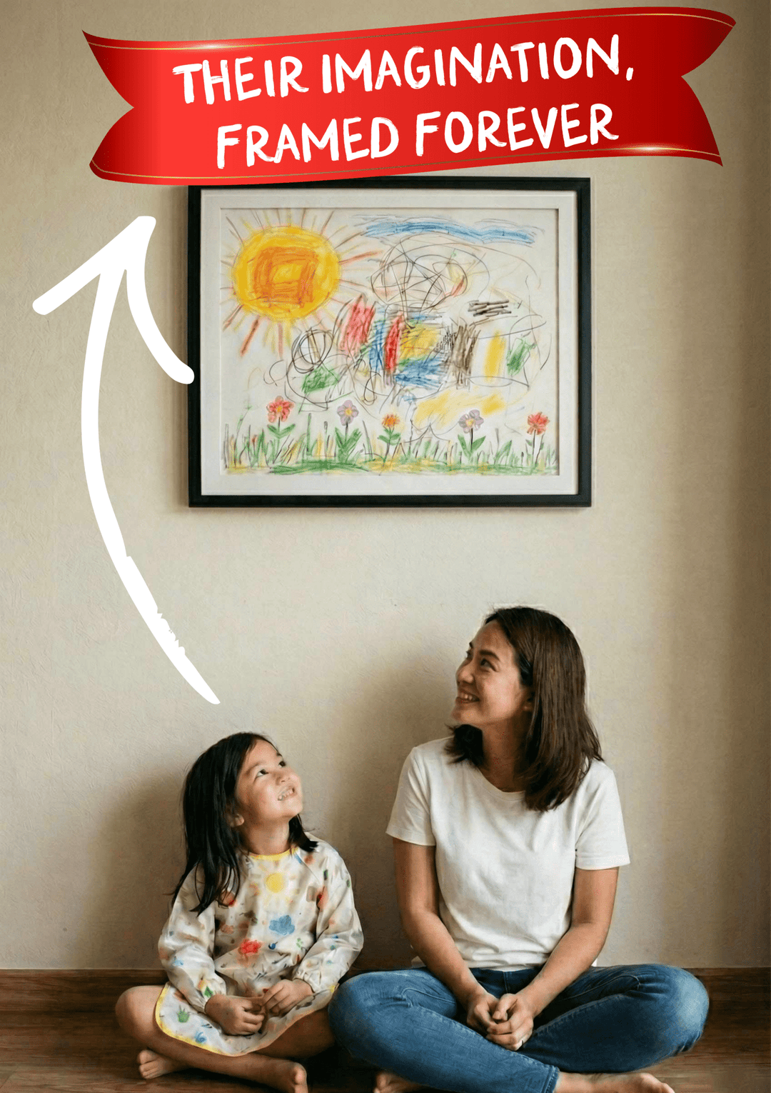 Print My Child's Art wall - art - picture - poster