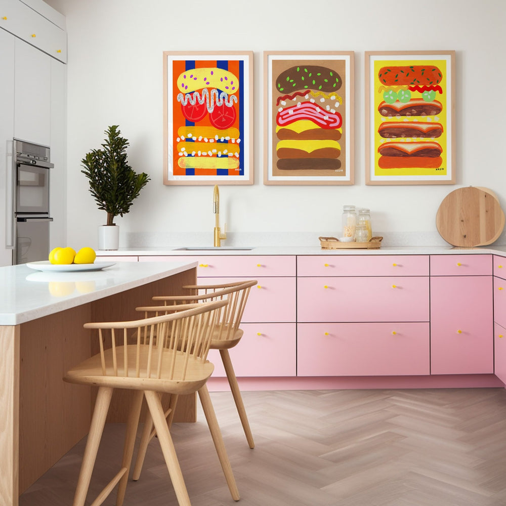 Rise & Shine Trio by Kasia Sykus wall - art - picture - poster
