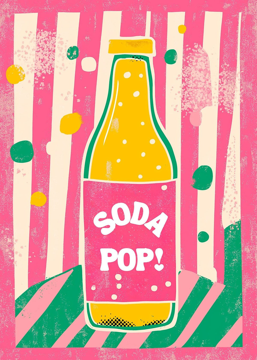 Soda Pop Funky Wall Art - Style My Wall,frame