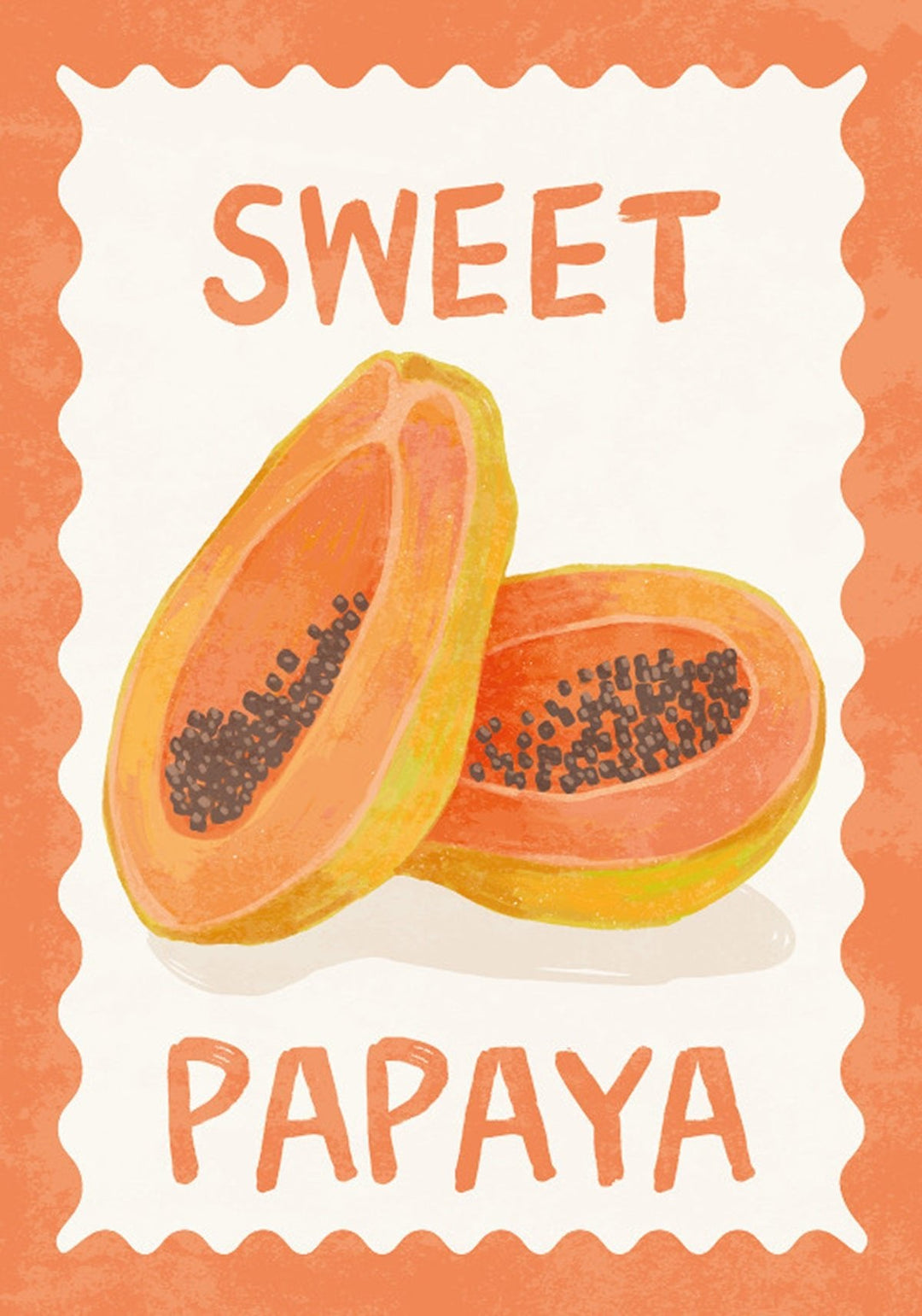 Sweet papaya - Style My Wall,frame