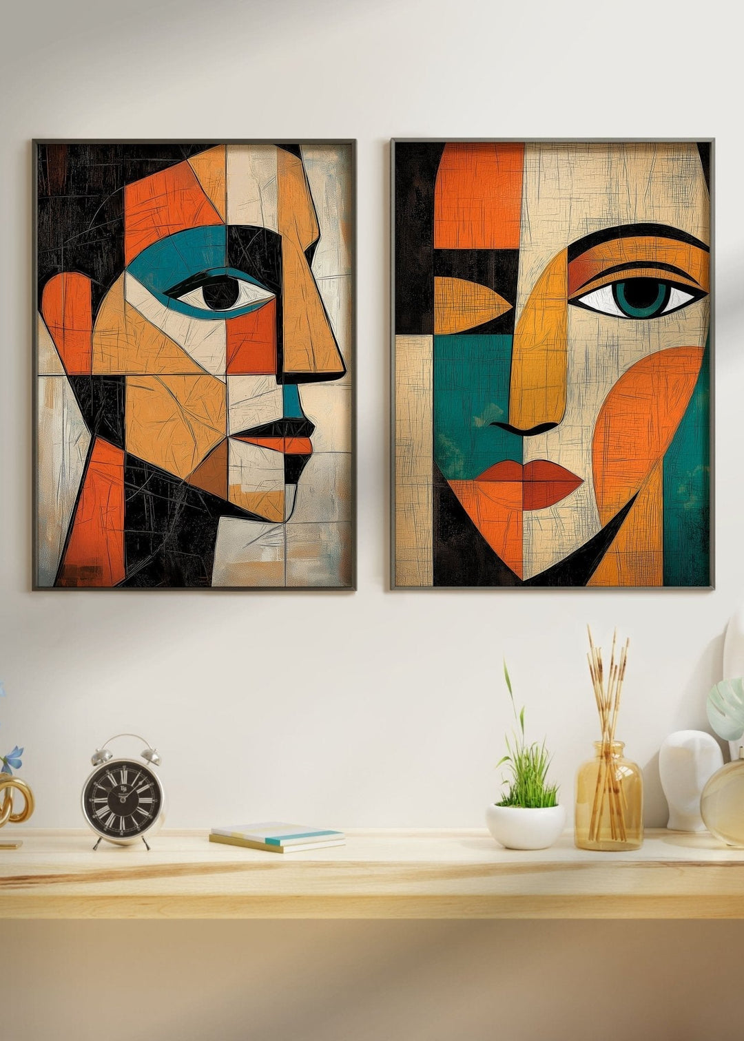 Terracotta Visions Set of 2 - Style My Wall