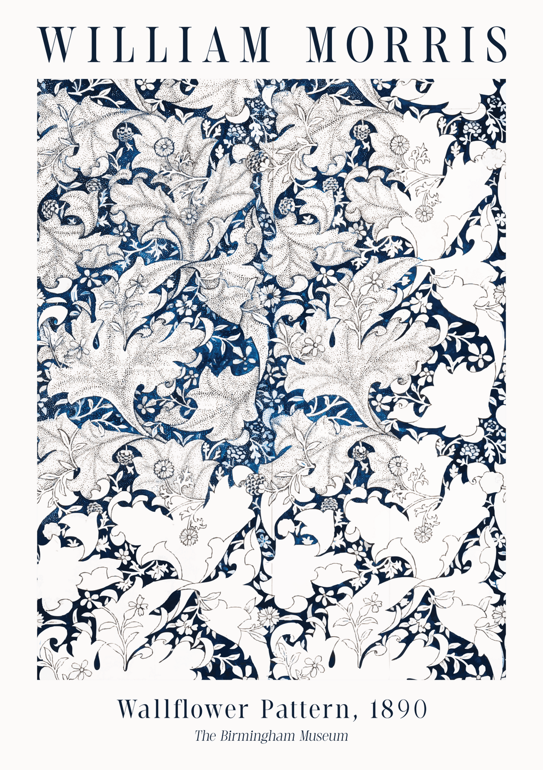 Wallflower Pattern 1890 by William Morris  frame