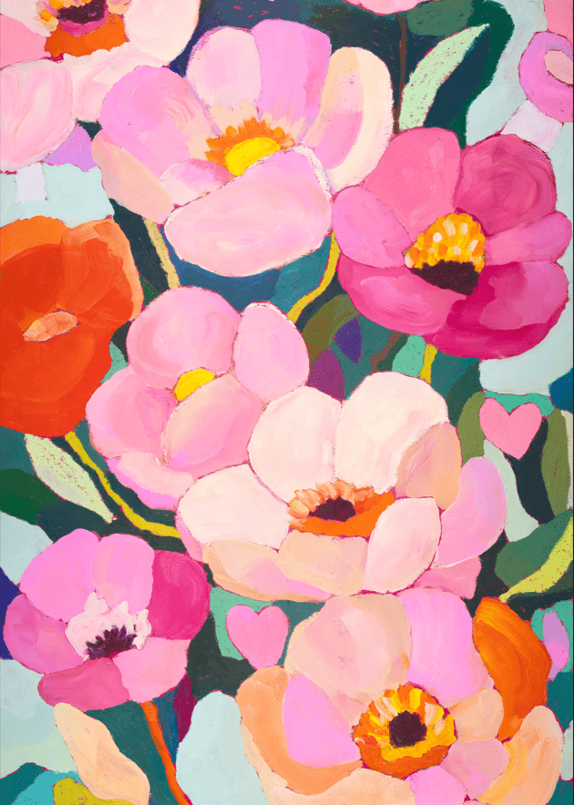 Welcome to the Flowerverse by Julia Ockert,frame