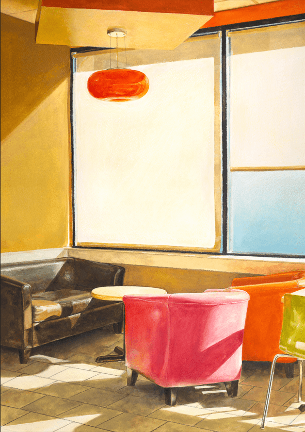 Window Seat by Julia Ockert,frame